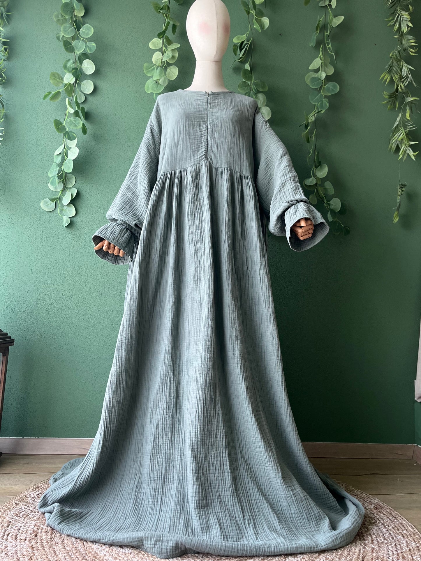 Musselin Abaya Stillfunktion 1,60m