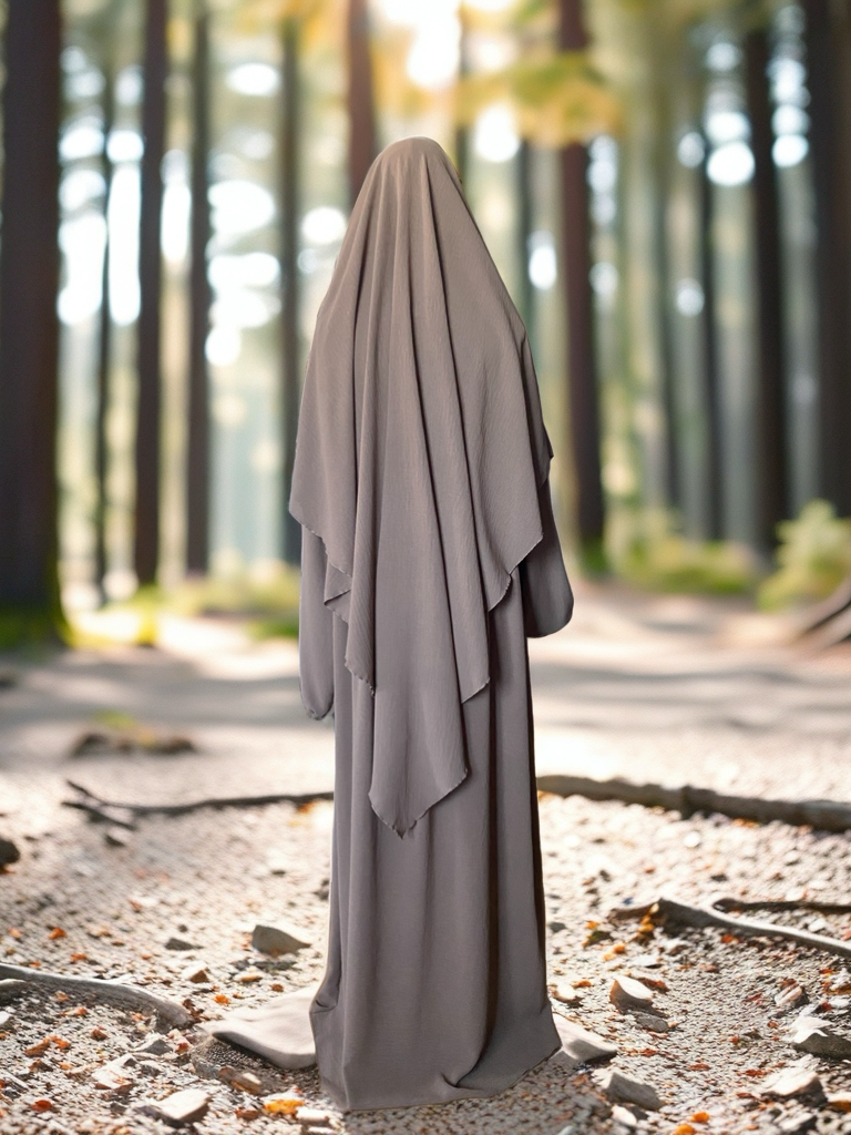 Khimar Abaya Set 1,45m