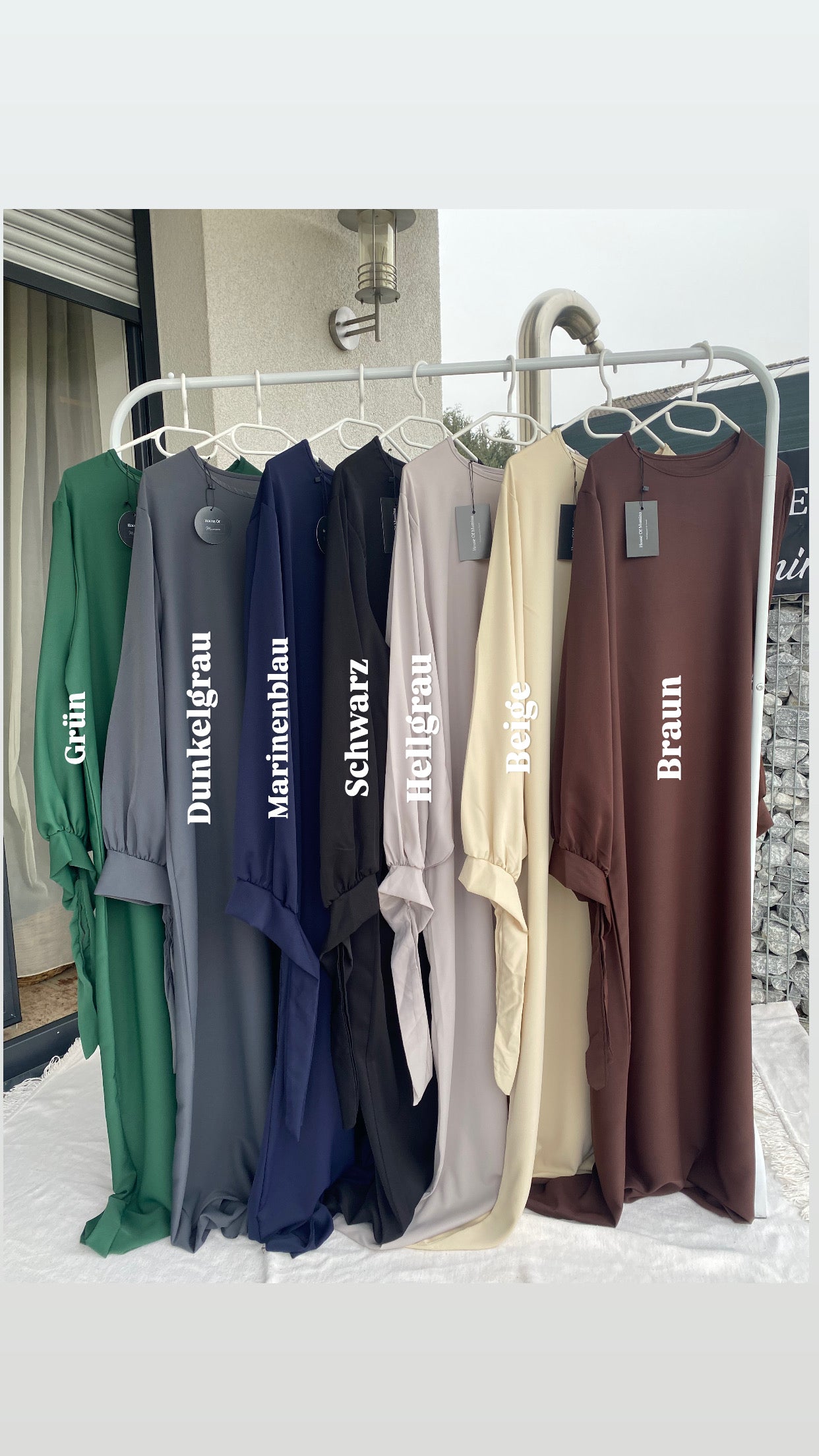 Abaya Bindefunktion 1,55m
