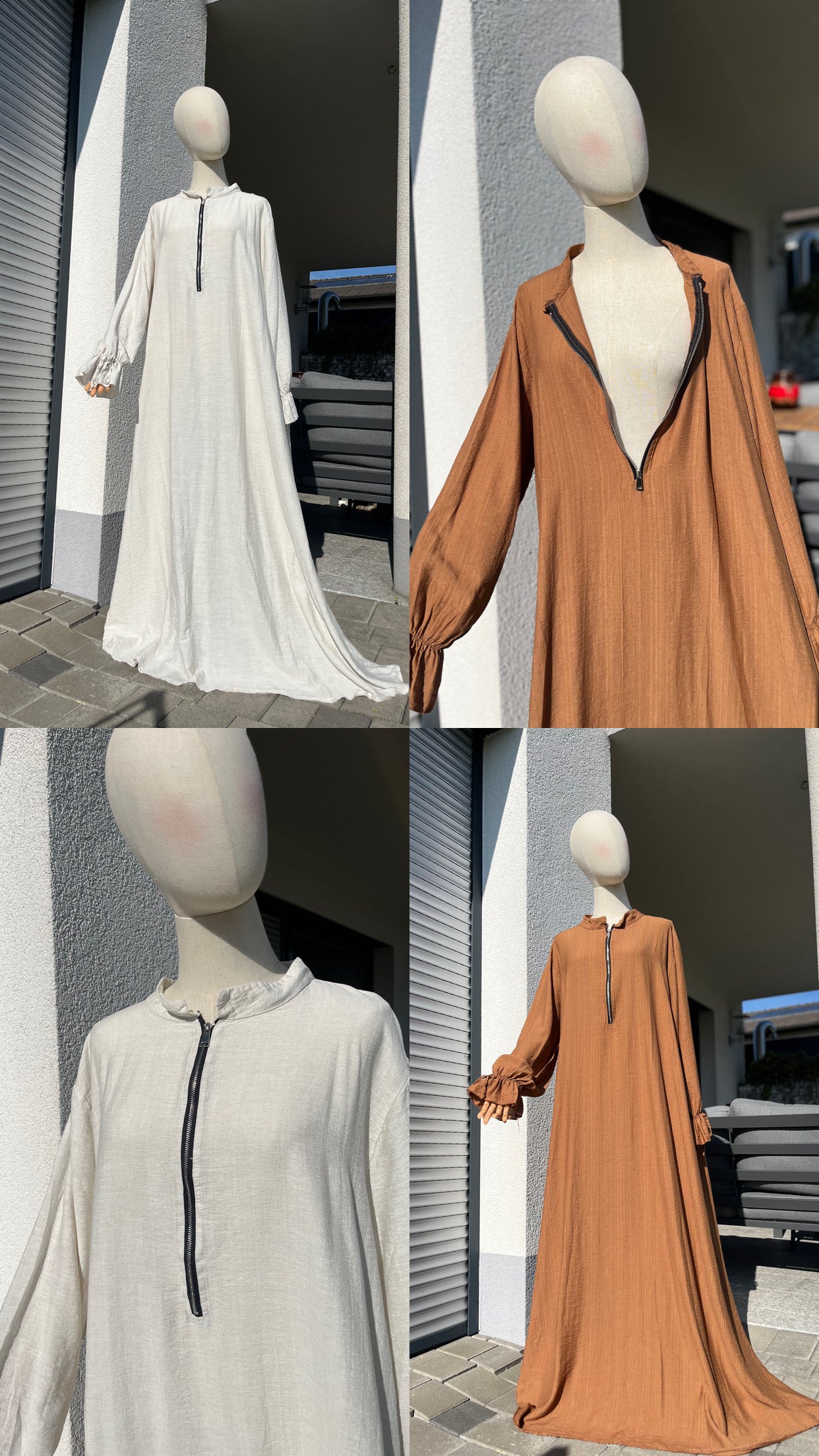 Abaya  Viskosa 1,50m