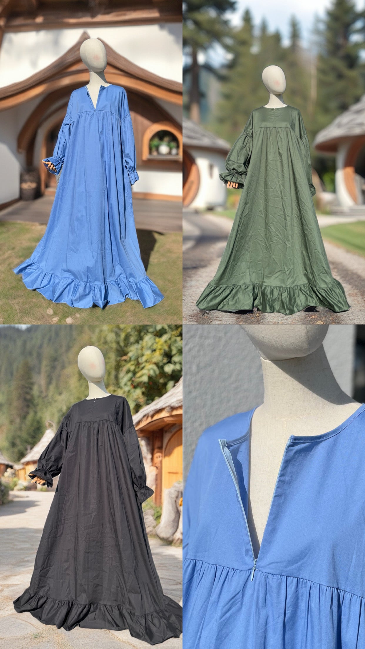 Abaya Popeline