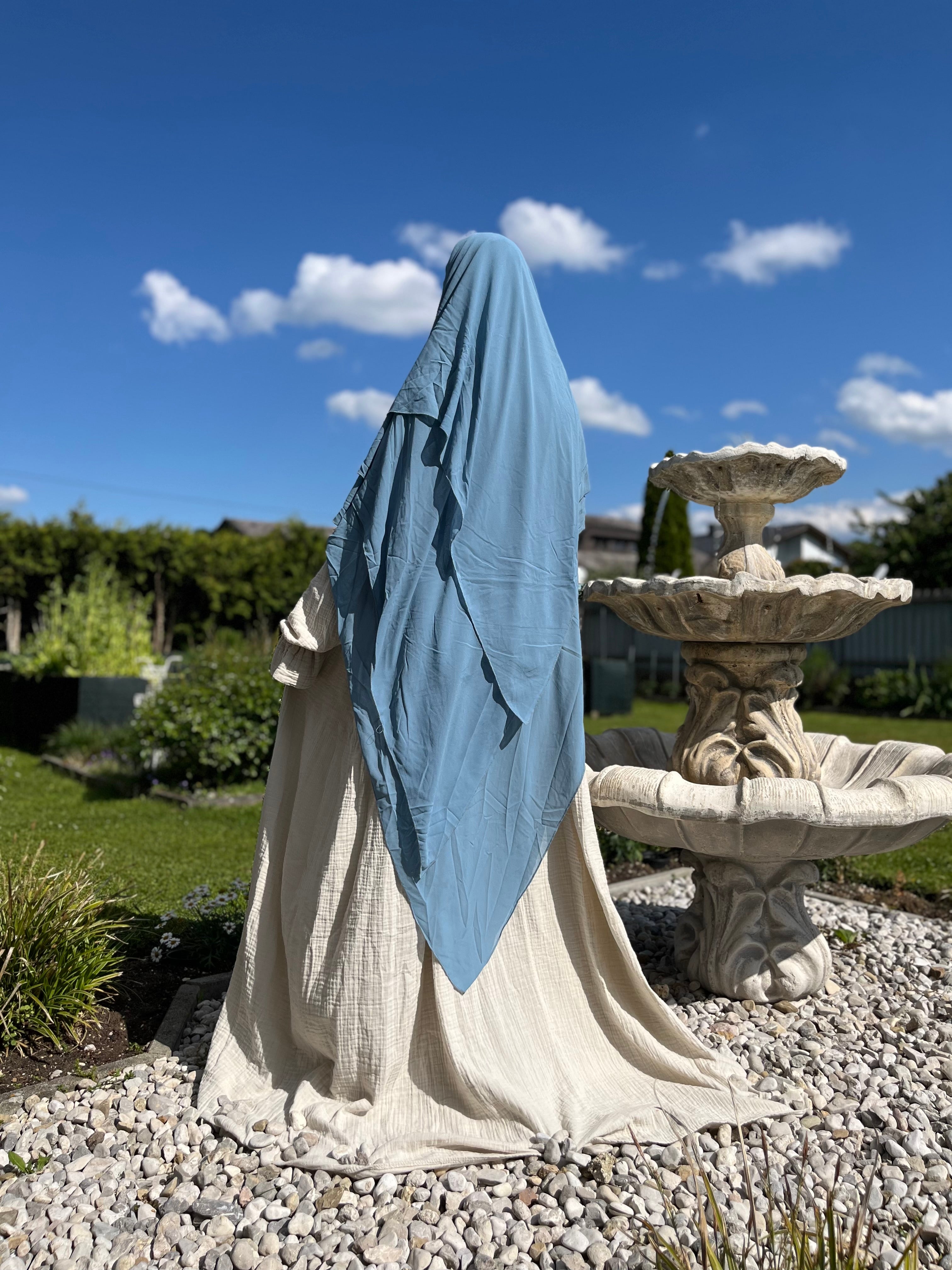 XXL Khimar Dreilagig