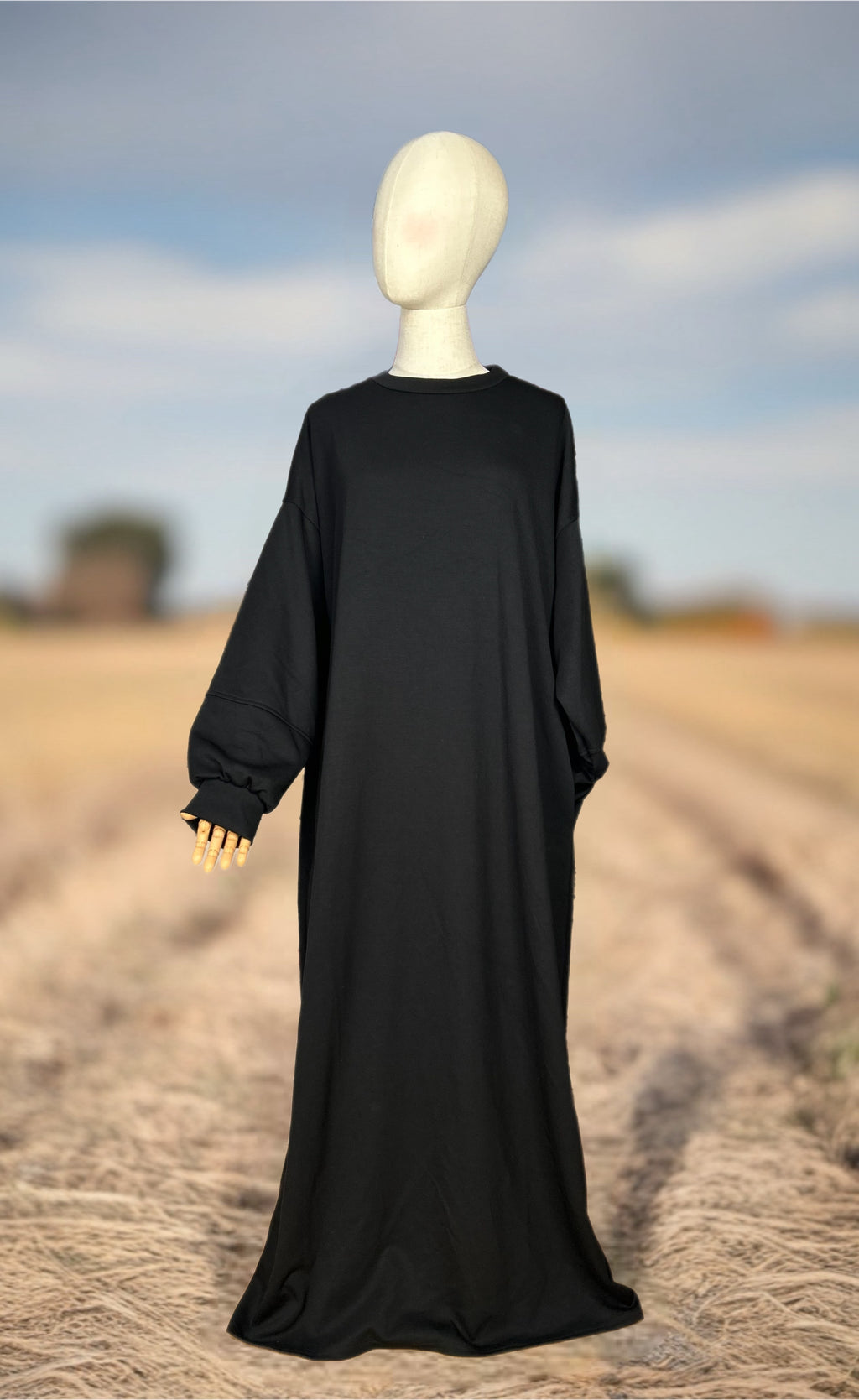 Sweatabaya 1,40m schwarz