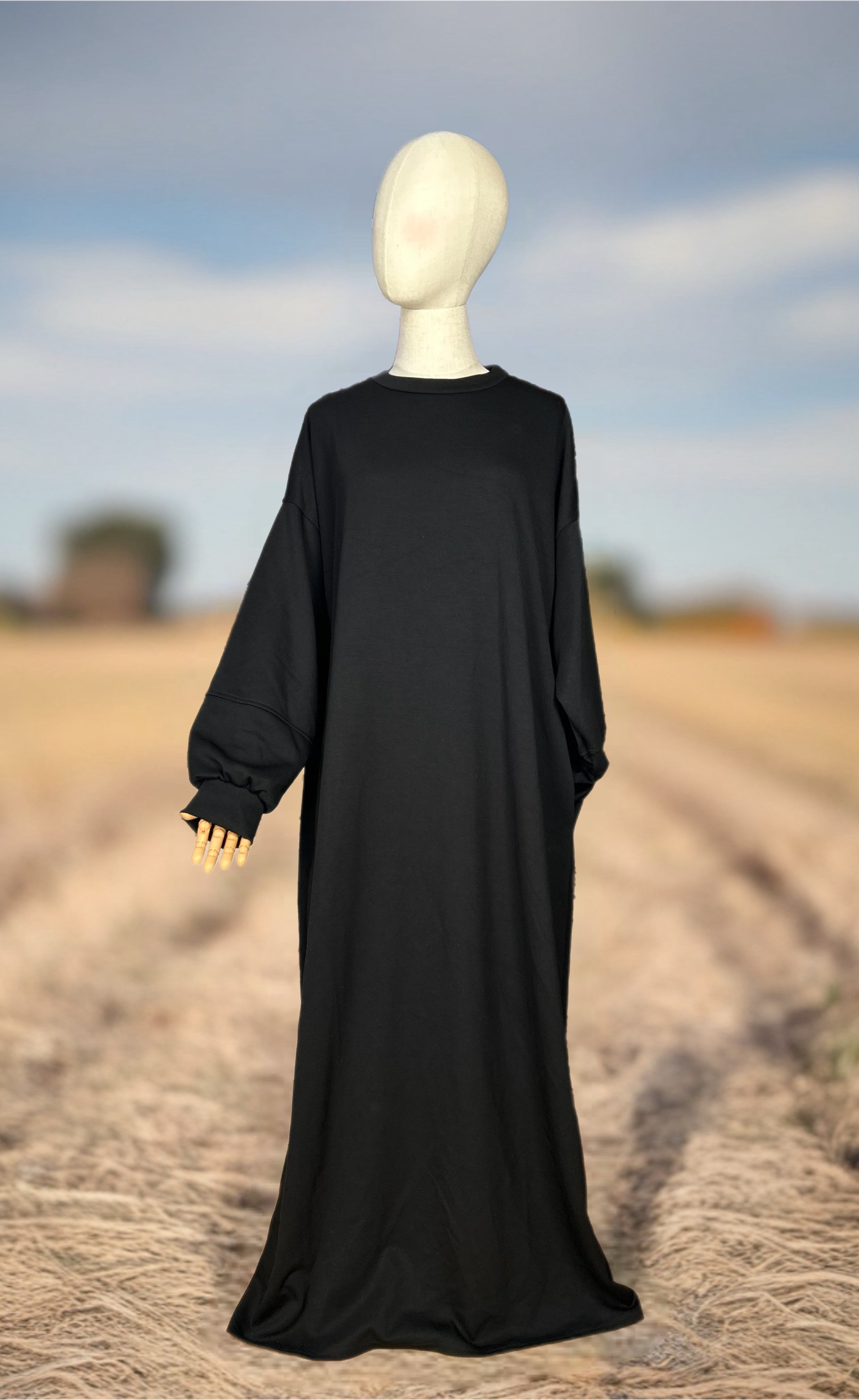 Sweatabaya 1,40m schwarz
