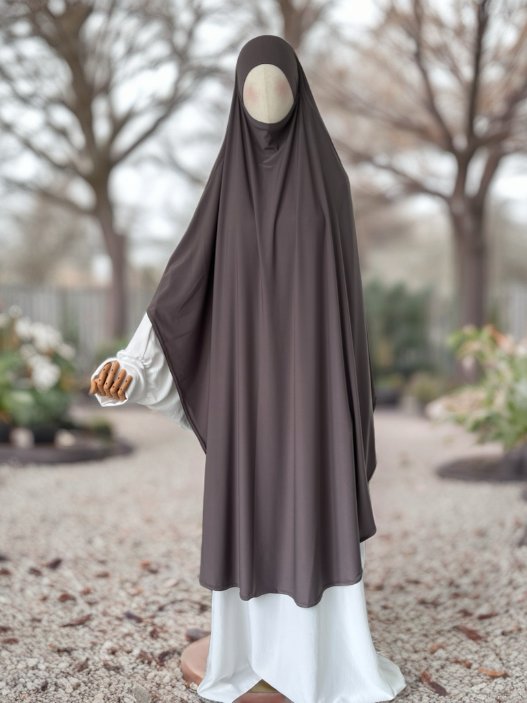 XXL Khimar Amira (taupe)