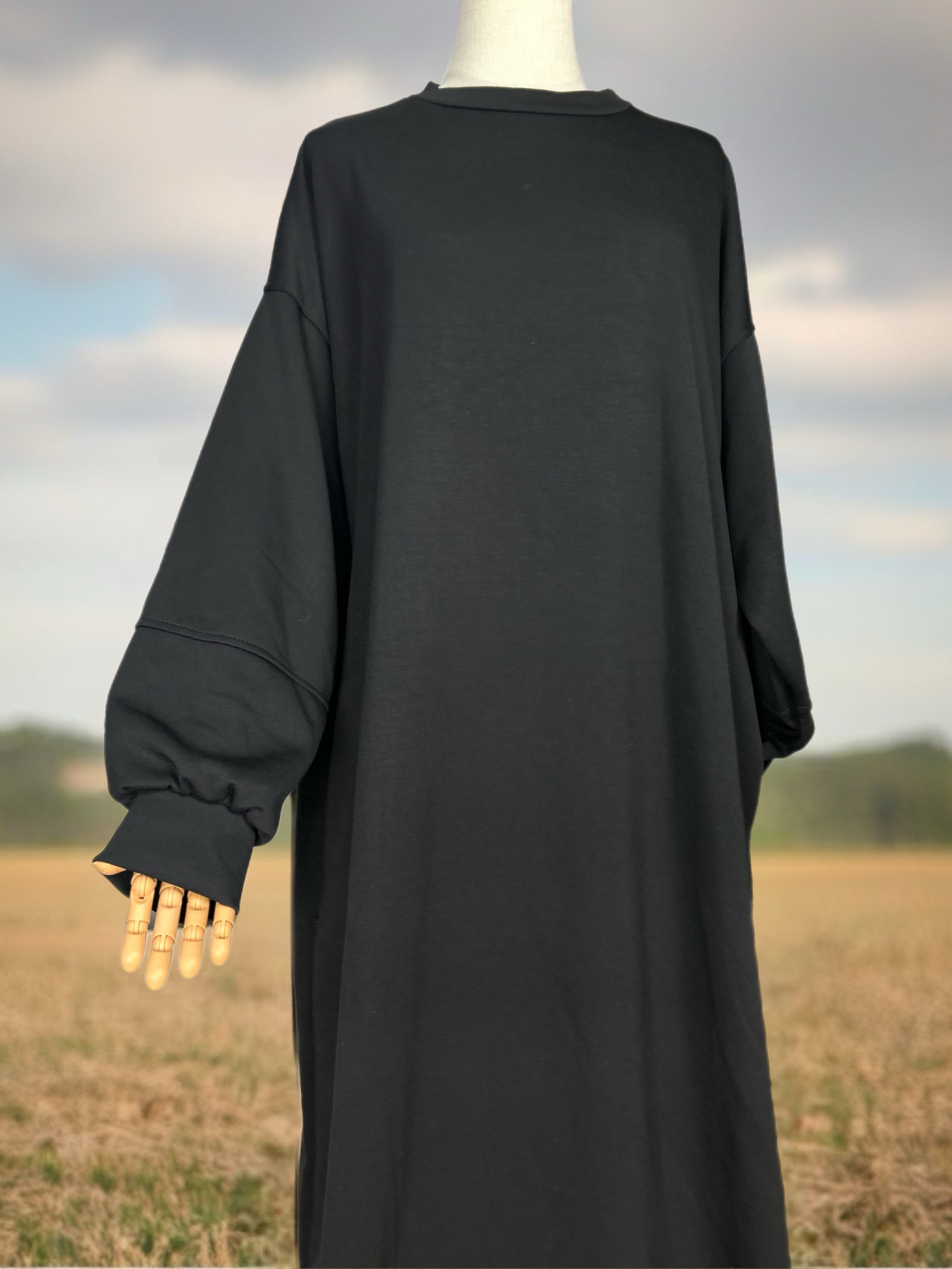 Sweatabaya 1,40m schwarz