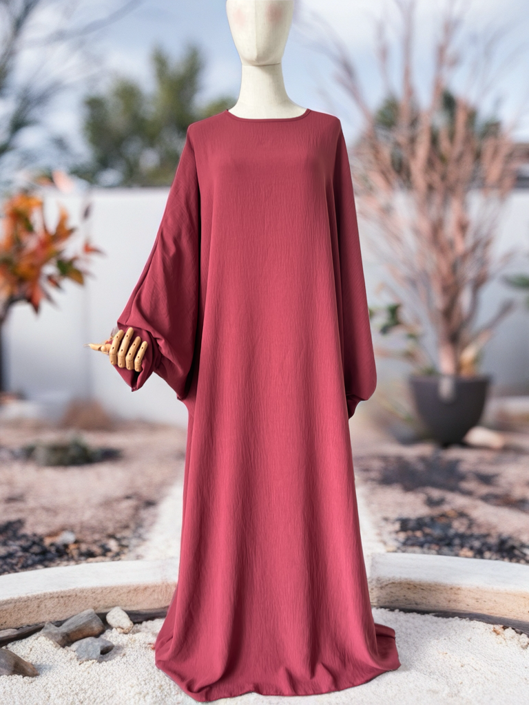 Abaya Farasha (Terrakotta)