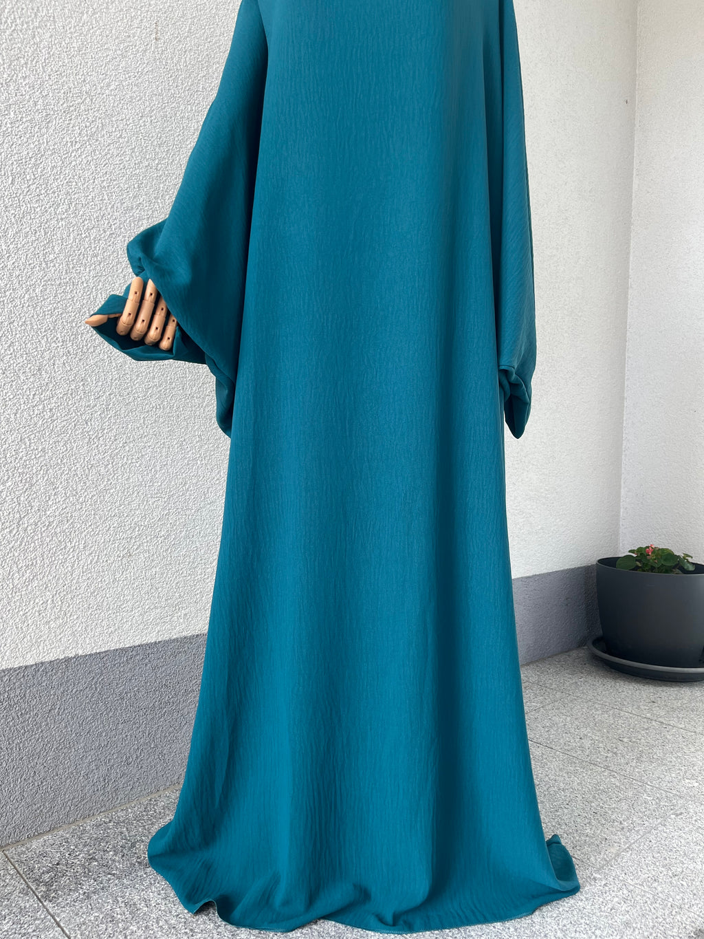 Abaya Farasha (Petrolblau)