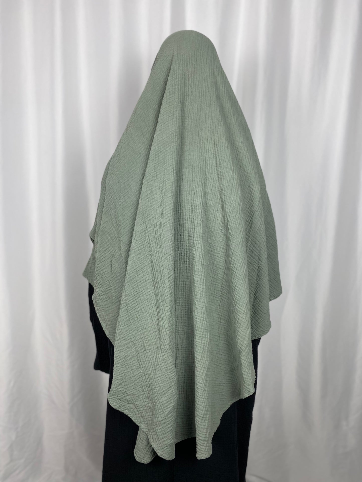 Khimar Baumwolle Pistazie