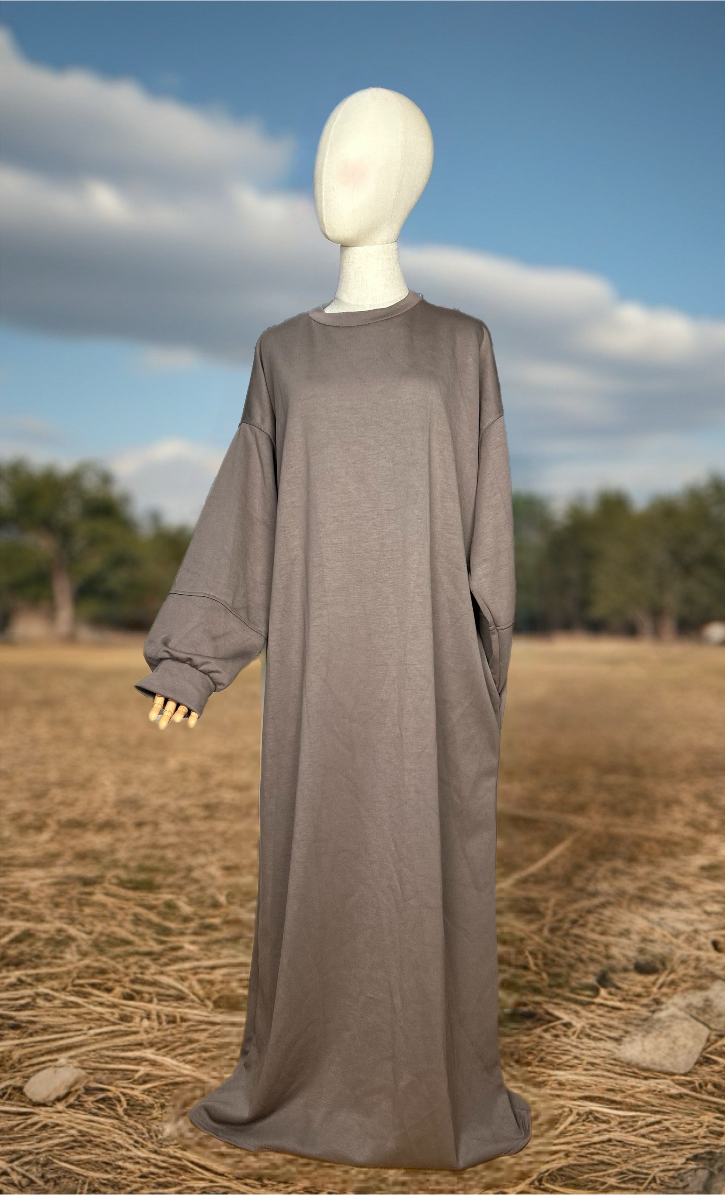 Sweatabaya 1,40m taupe