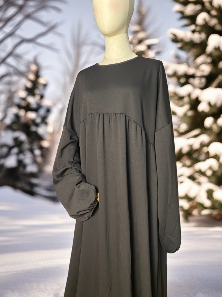 Herbstabaya 1,50m schwarz