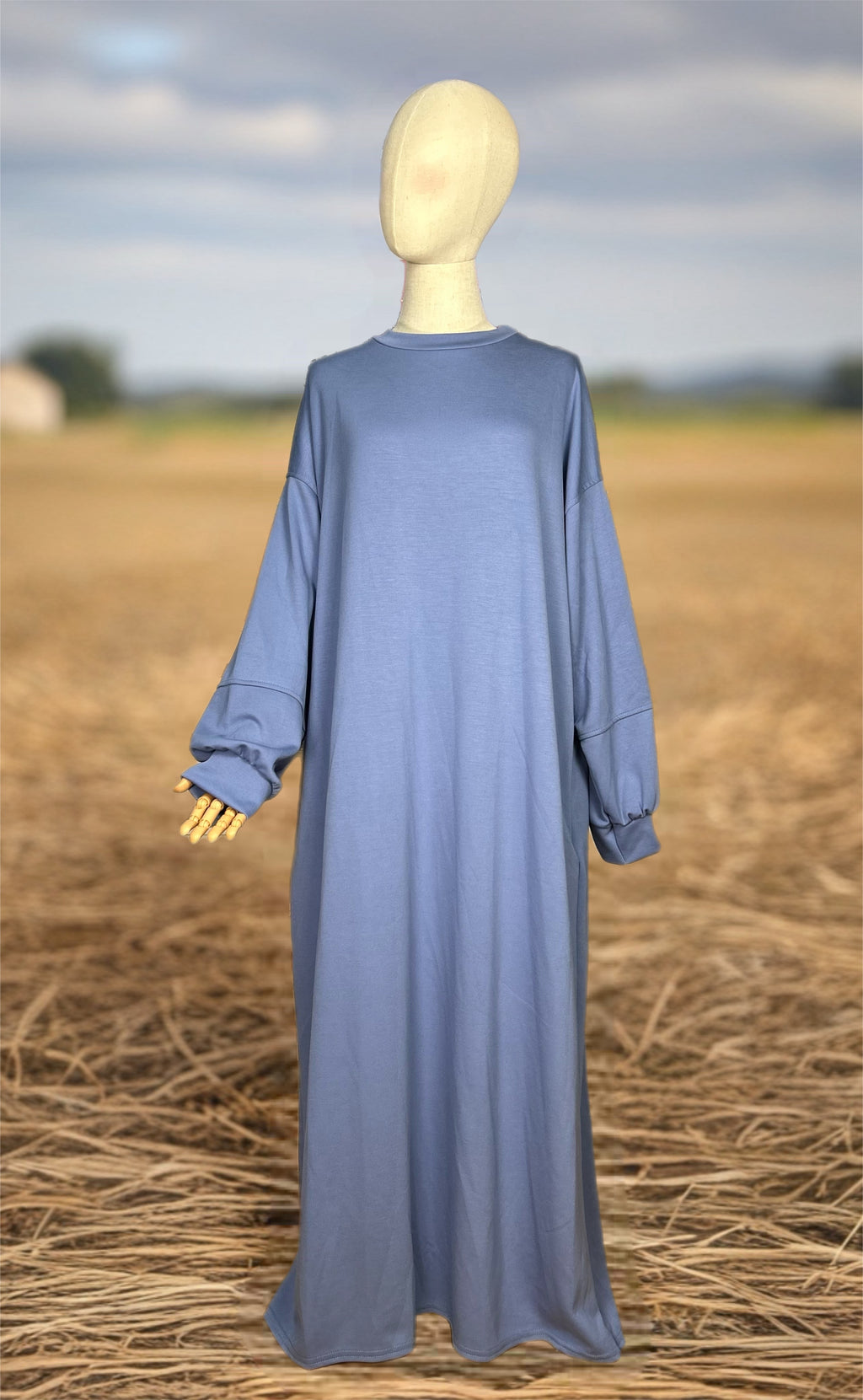 Sweatabaya 1,40m jeanblau