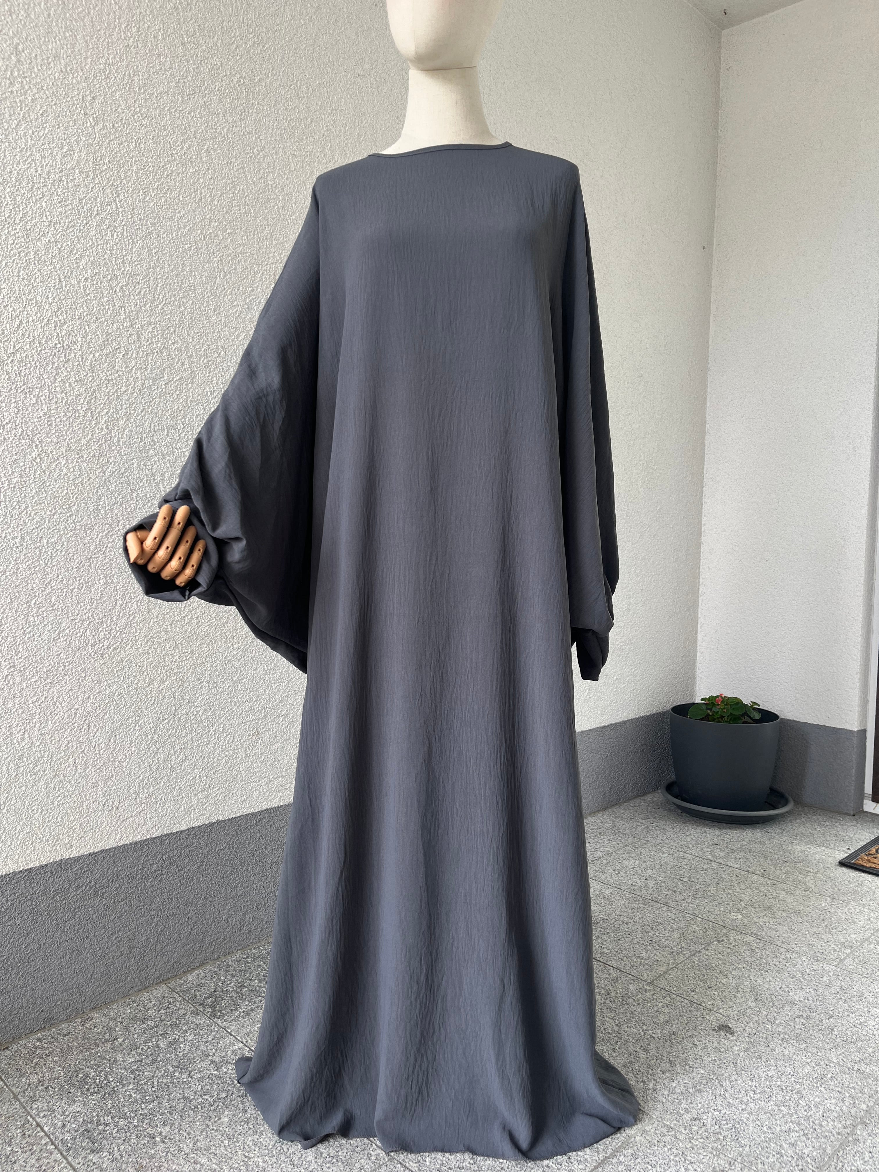Abaya Farasha (Dunkelgrau)