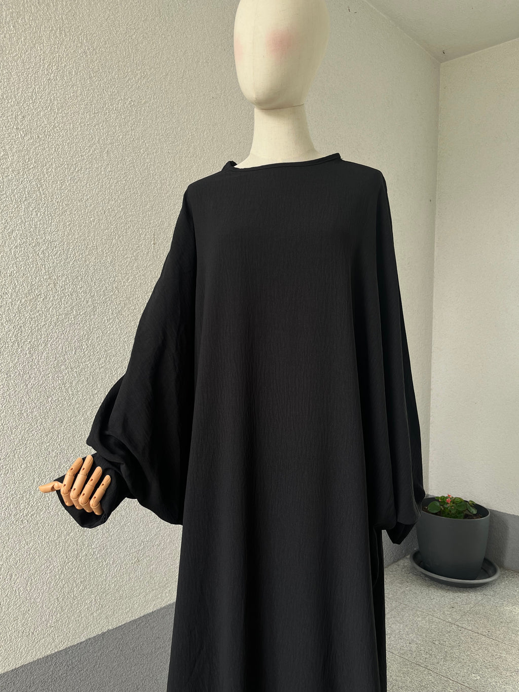 Abaya Farasha (Schwarz)