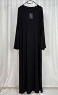 Basic Winter Abaya (schwarz) 1,40m