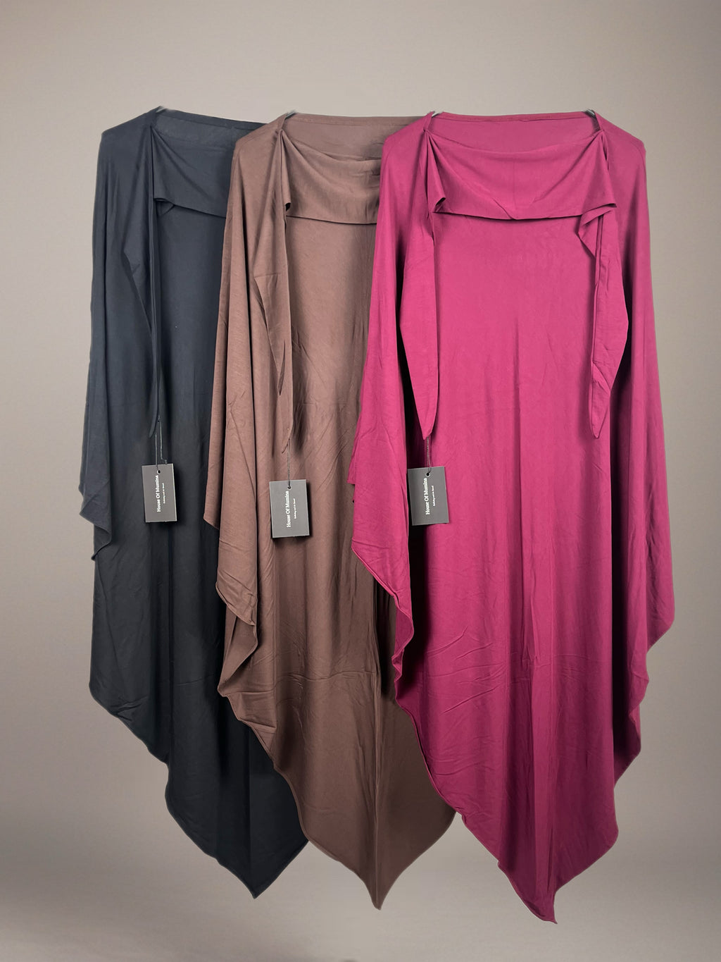 Bamboo Jersey Khimar (mittellang)