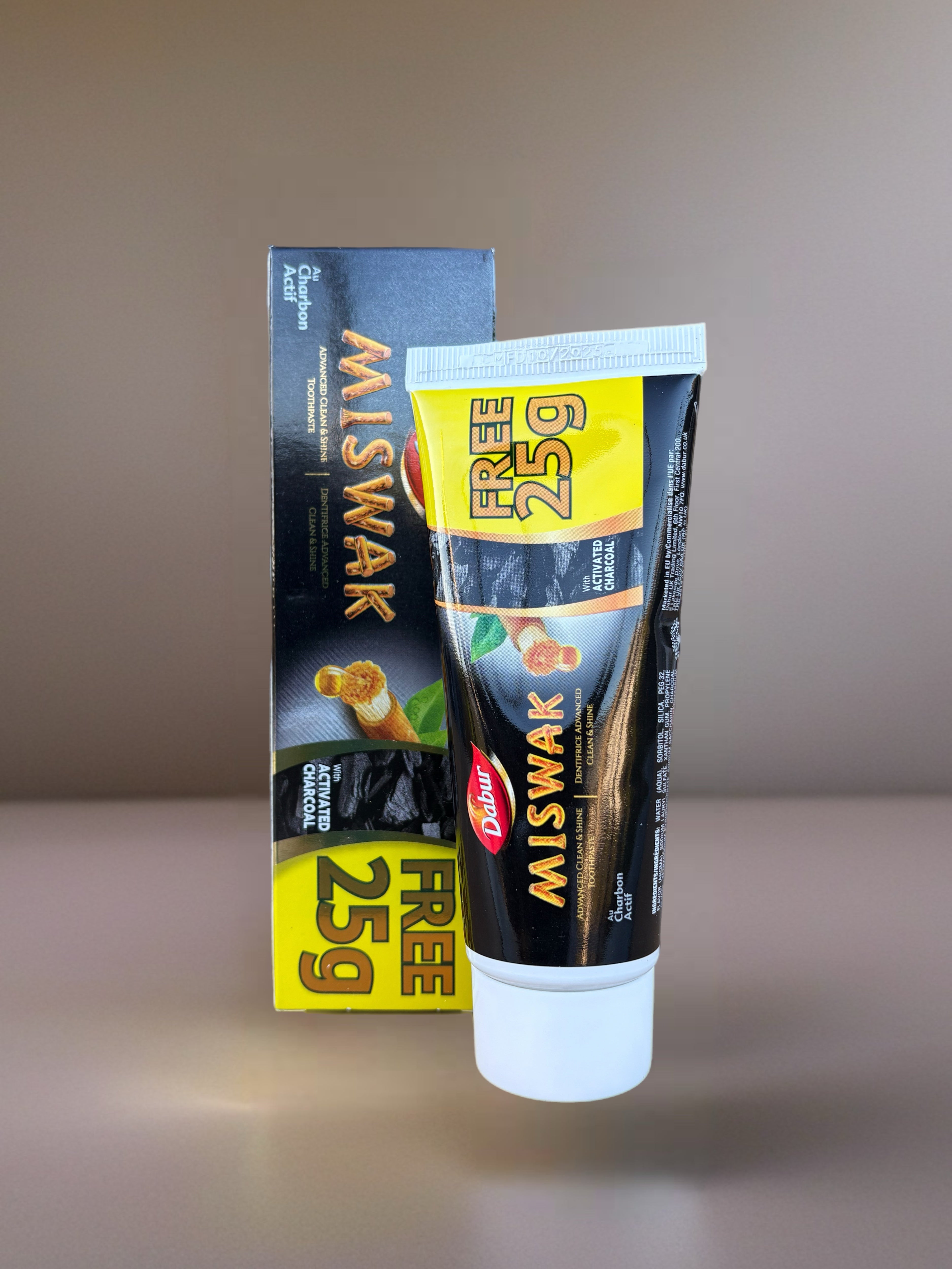 Miswak Pasta Aktivkohle (Dabur)