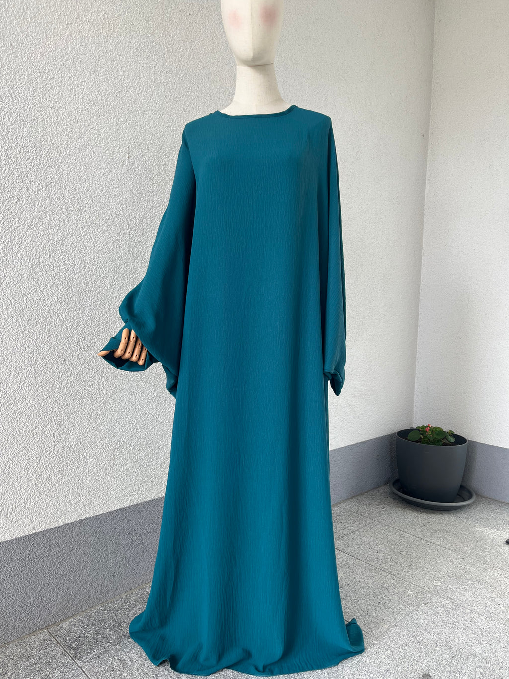 Abaya Farasha (Petrolblau)