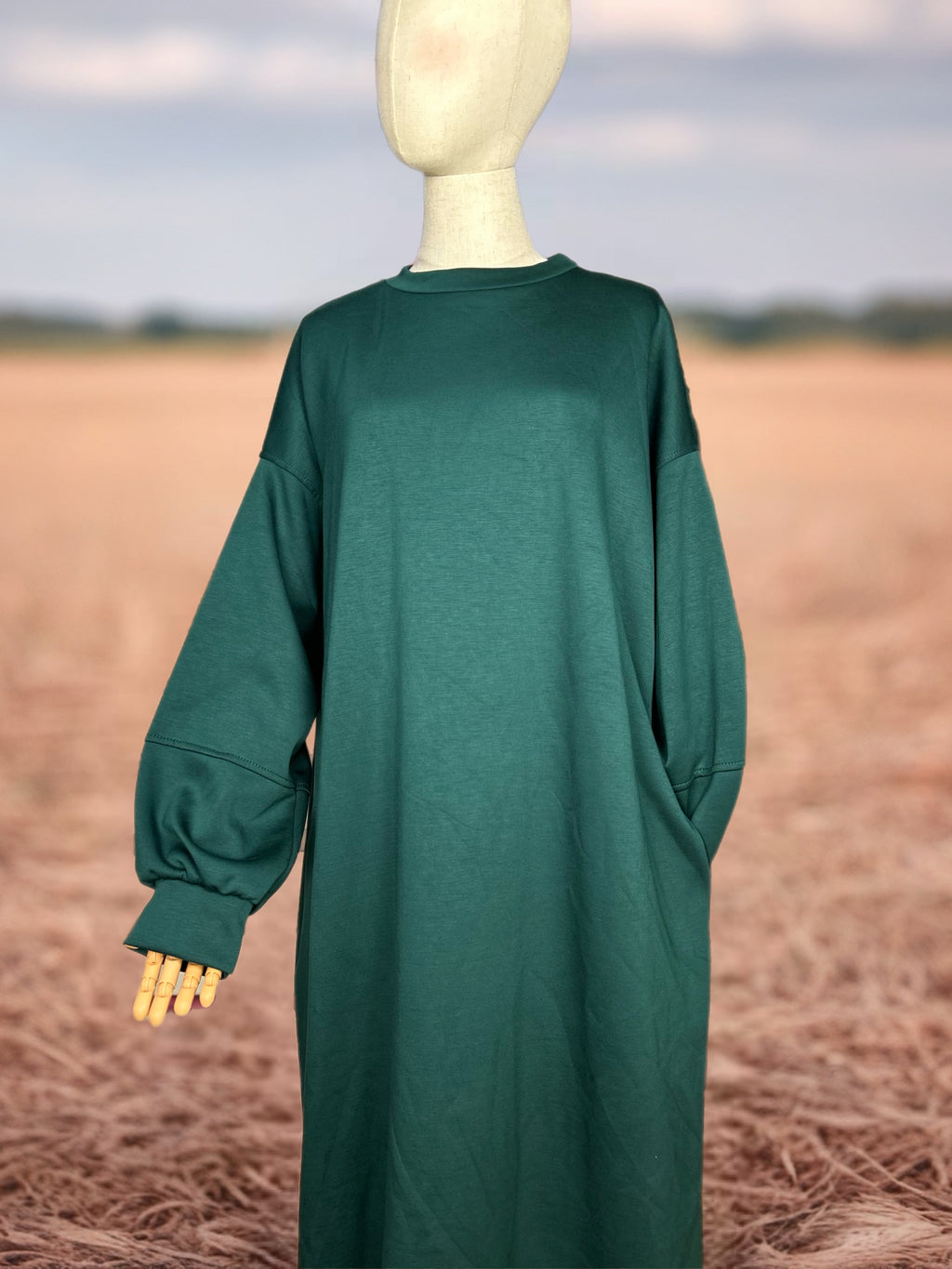 Sweatabaya 1,40m tannengrün