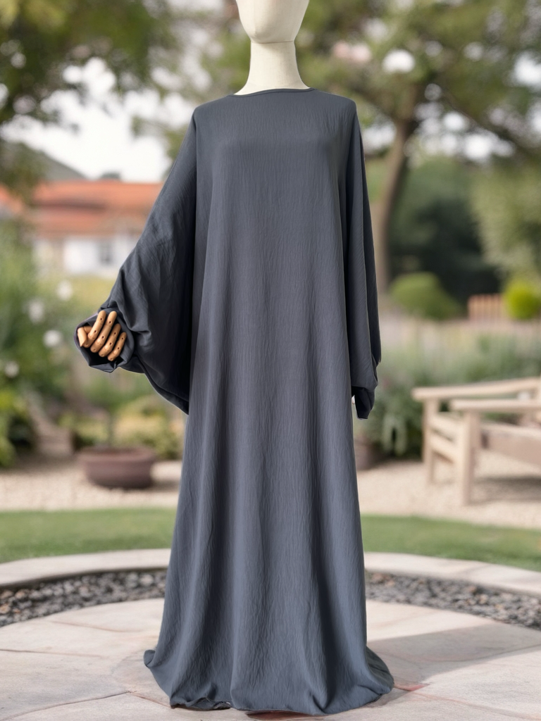 Abaya Farasha (Dunkelgrau)