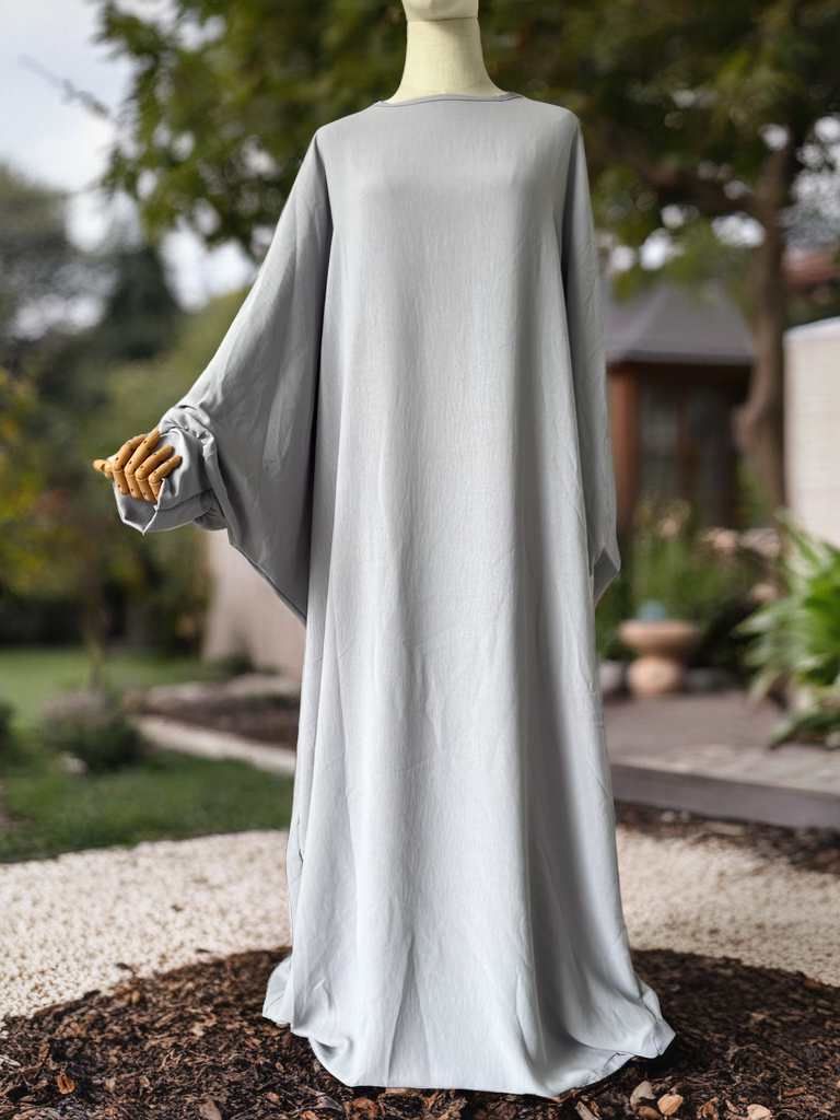 Abaya Farasha (Hellgrau)