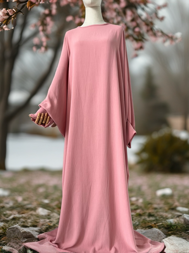 Abaya Farasha (Dunkelrosa)