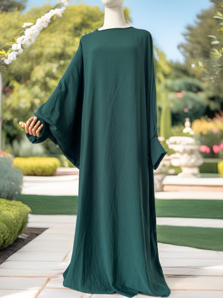 Abaya Farasha (Tannengrün)