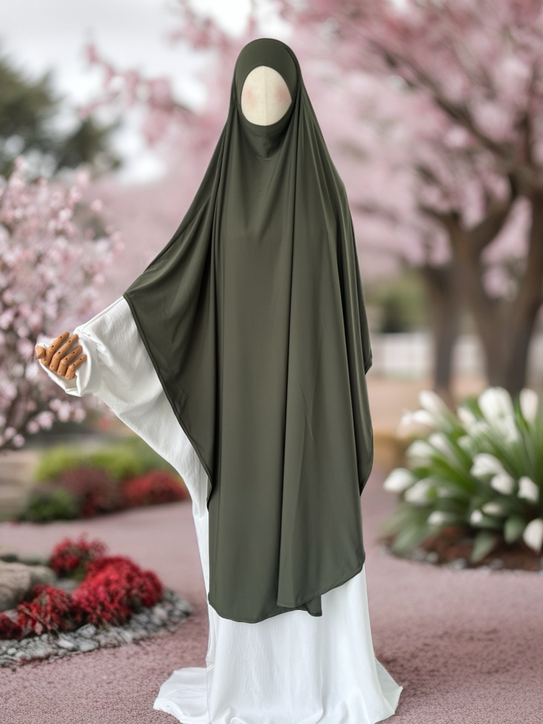 XXL Khimar Amira (kaki)
