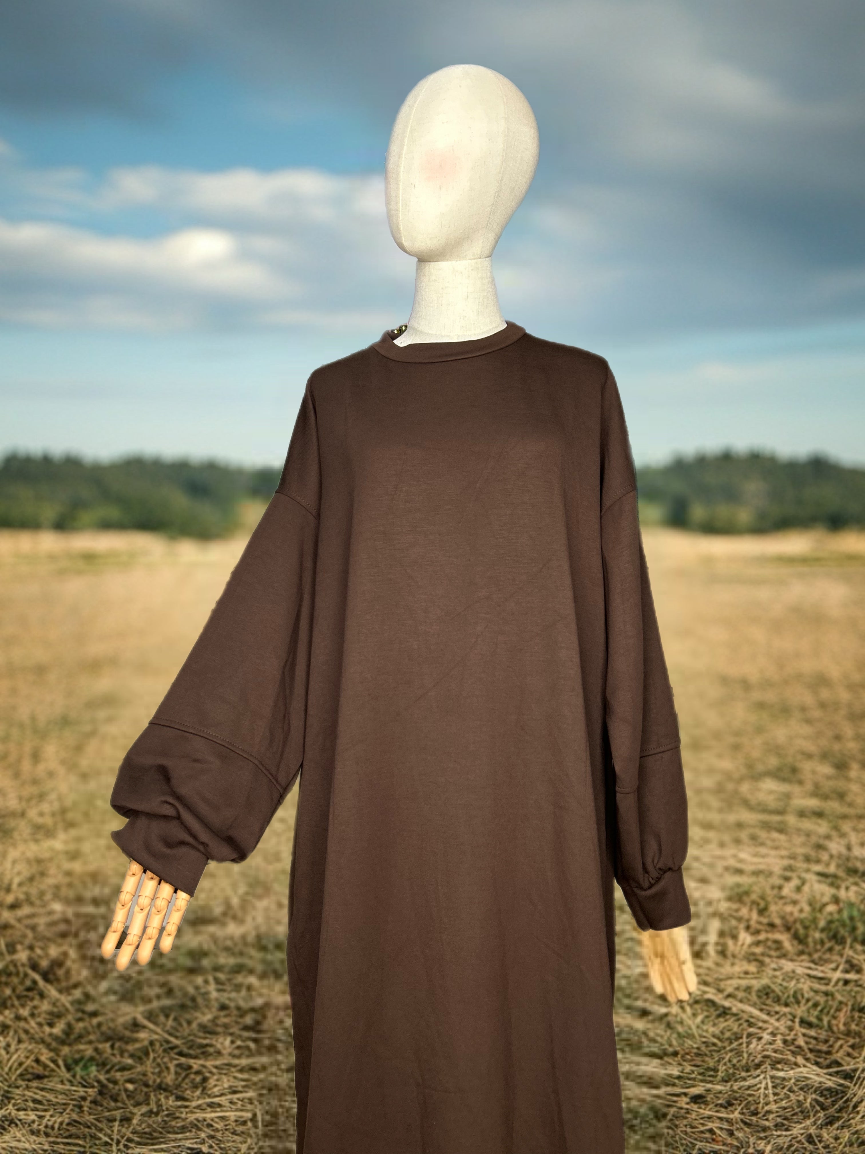 Sweatabaya 1,40m braun