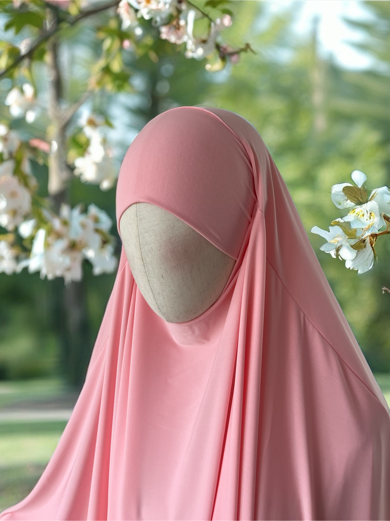 XXL Khimar Amira (rosa)